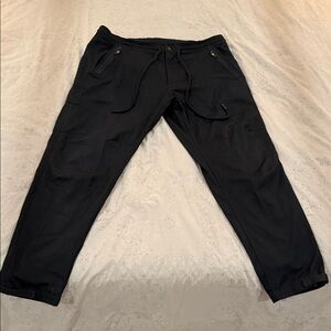 Men's Black drawstring Pants